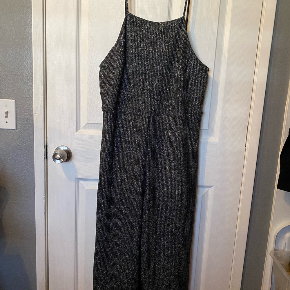 Women's black and silver Jumpsuit